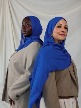 Vela Spirulina Blue Double Modal Hijab New With Tags